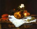 A Brioche Eduard Manet Stillleben Impressionismus